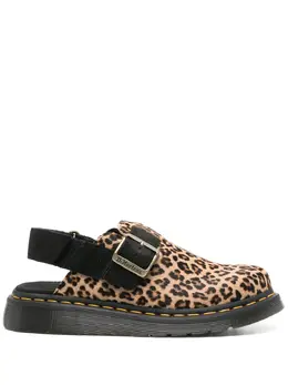 Dr. Martens: Коричневые сабо 