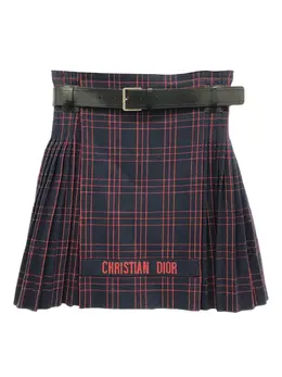 Christian Dior Pre-Owned: Плиссированная юбка 