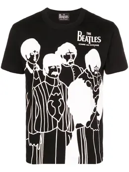 The Beatles X Comme Des Garçons: Чёрная футболка 