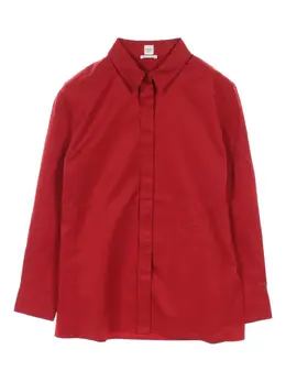 Hermès Pre-Owned: Рубашка с вышивкой 