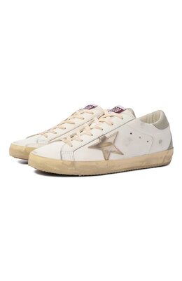 Golden Goose Deluxe Brand: Белые кеды  Super Star