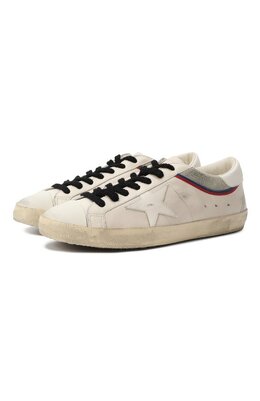 Golden Goose Deluxe Brand: Белые кеды  Super Star