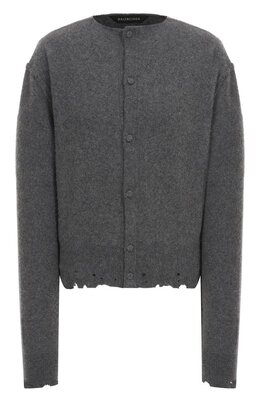 Balenciaga: Кашемировый кардиган 