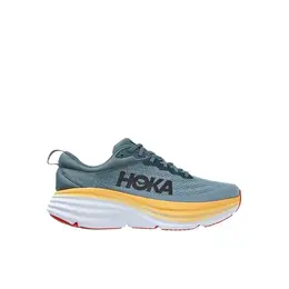 HOKA ONE ONE: Серые кроссовки 