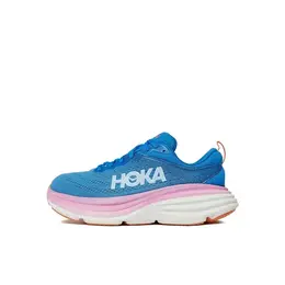HOKA ONE ONE: Синие кроссовки 