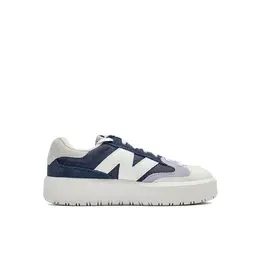 New Balance: Голубые кеды 