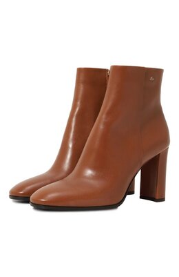Santoni: Коричневые ботинки 