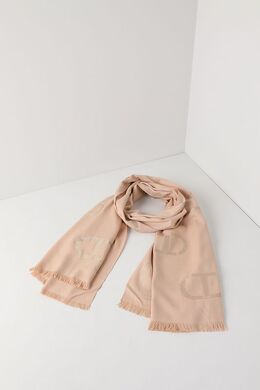 TWINSET: Бежевый шарф 