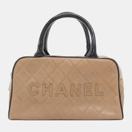 Chanel: Бежевая сумка 