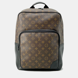 Louis Vuitton: Коричневый рюкзак 