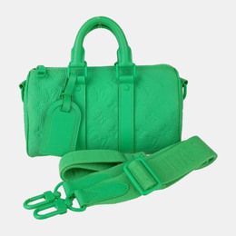 Louis Vuitton: Коричневая сумка  Keepall