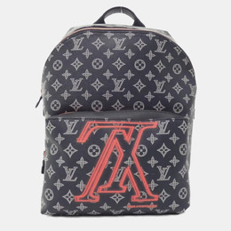 Louis Vuitton: Синий рюкзак 