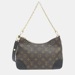 Louis Vuitton: Коричневая сумка 