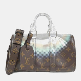 Louis Vuitton: Светоотражающая сумка  Keepall