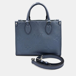 Louis Vuitton: Голубая сумка 