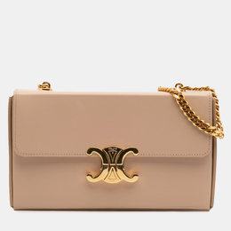 Celine: Бежевая сумка 