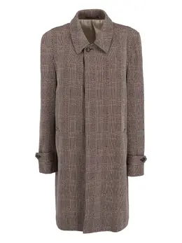 Comme Des Garçons Pre-Owned: Коричневое пальто 