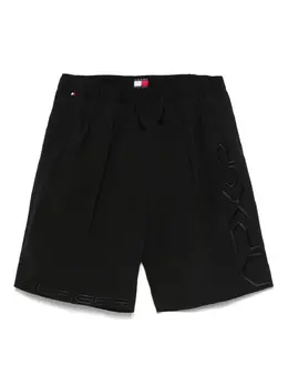Tommy Hilfiger: Чёрные шорты 