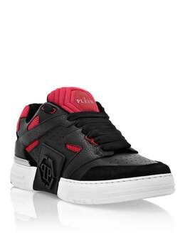 Philipp Plein: Чёрные кроссовки  Phantom