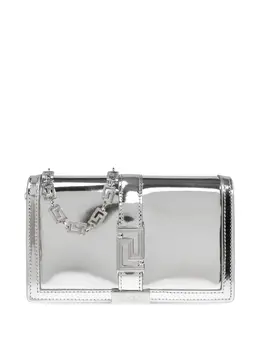 Versace: Серебристый кошелёк 