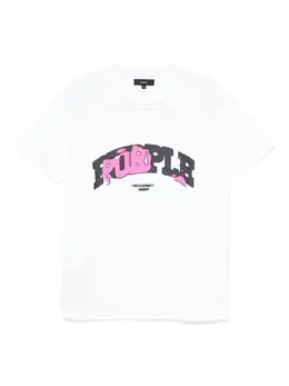 Purple Brand: Футболка с принтом 