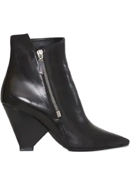 Saint Laurent: Чёрные ботинки 