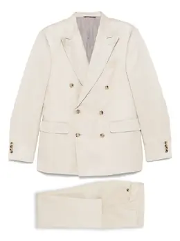 Canali: Бежевый костюм 