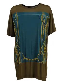 Gucci Pre-Owned: Футболка с принтом 