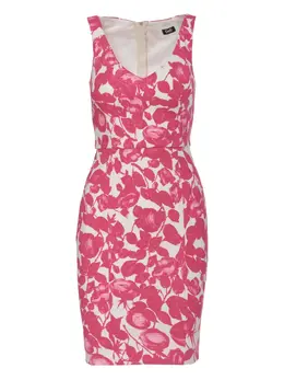 Dolce & Gabbana Pre-Owned: Платье с растительным принтом 