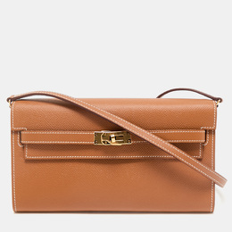 Hermes: Коричневый кошелёк  Kelly