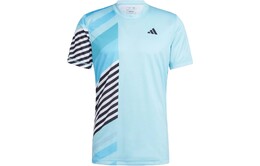 Adidas: Синяя футболка 