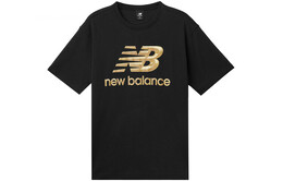 New Balance: Чёрная футболка 