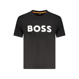 Hugo Boss: Чёрная футболка 