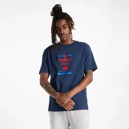 New Balance: Тёмная футболка 
