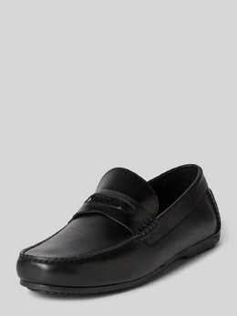 CK Calvin Klein: Чёрные мокасины 