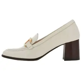 Ferragamo: Белые лоферы 