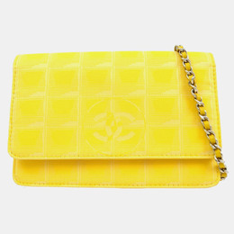 Chanel: Жёлтый кошелёк 