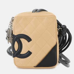 Chanel: Бежевая сумка 