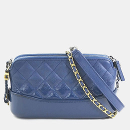 Chanel: Синяя сумка 
