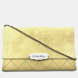 Chanel: Бежевая сумка 