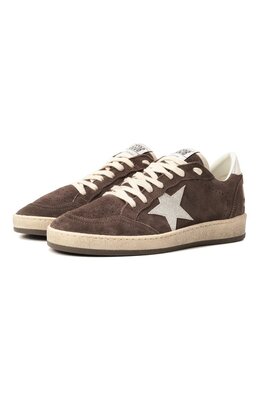 Golden Goose Deluxe Brand: Коричневые кеды  Ball Star