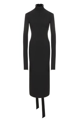 Balenciaga: Платье из вискозы 