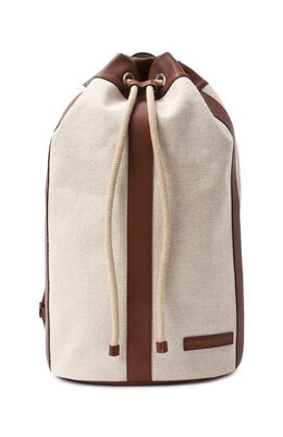 Brunello Cucinelli: Бежевый рюкзак 