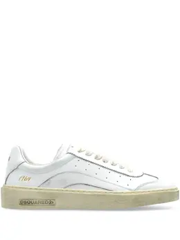 DSQUARED2: Белые кроссовки 