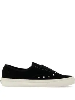 Vans: Чёрные кроссовки  Authentic
