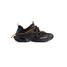 Balenciaga: Оранжевые кроссовки  Track