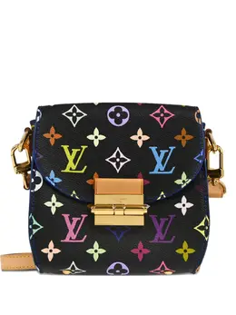 Louis Vuitton Pre-Owned: Чёрная сумка 