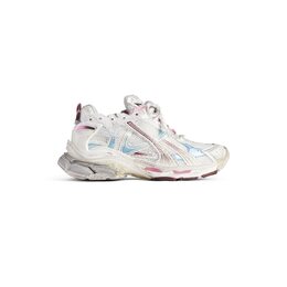 Balenciaga: Синие кроссовки  Runner