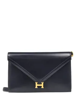 Hermès Pre-Owned: Синий клатч 