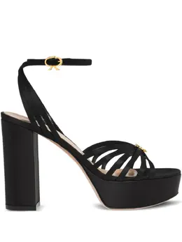 Gianvito Rossi: Чёрные сандалии 